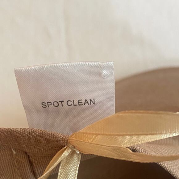 Brown 100% Wool Women's Hat 15” Triple Tied Hat Band Ribbon Inside Fall Staple - Picture 7 of 8